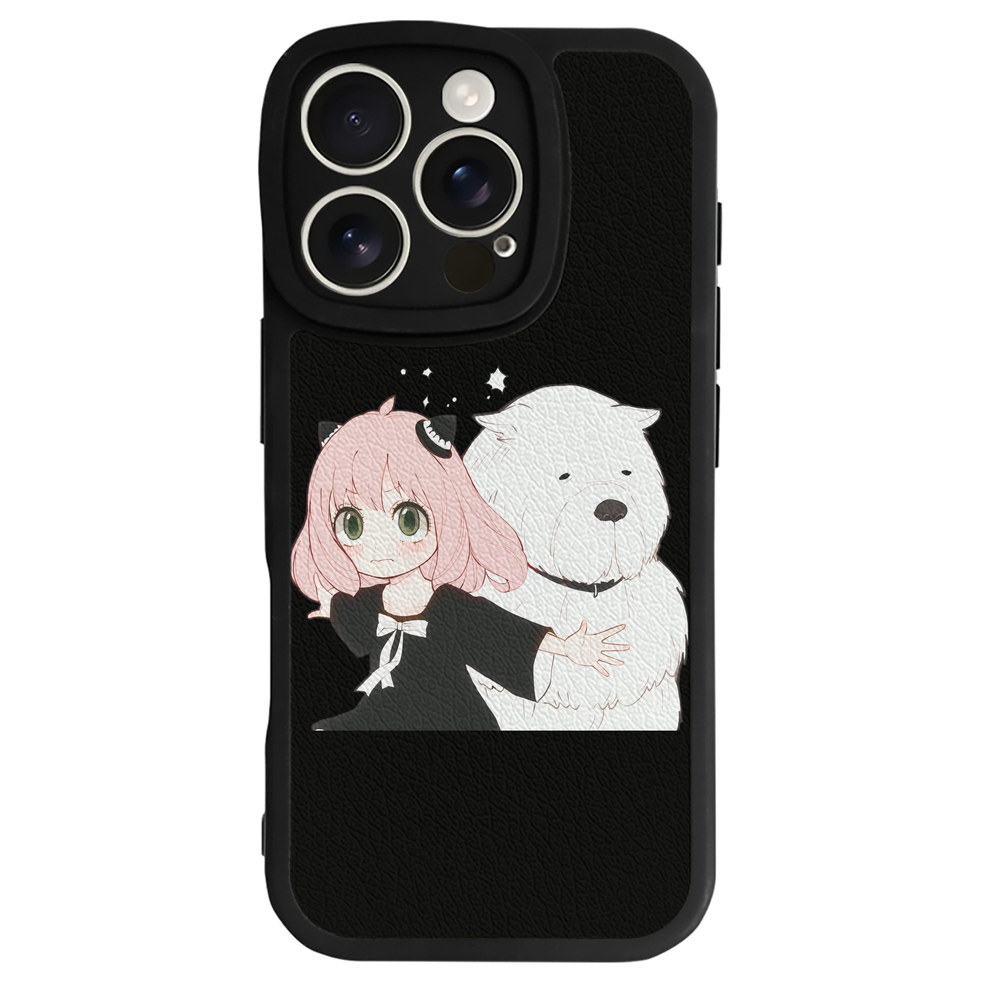 （画像用） SPY×FAMILY间谍家家酒 【iPhone 16シリーズ対応】シリコンスマホケース（レザー調） 材質：シリコン